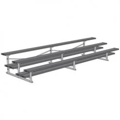JayPro 3 Row 15' All Aluminum Preferred Bleacher 18 JayPro 3 Row 15' All Aluminum Preferred Bleacher