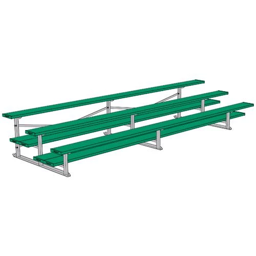 JayPro 3 Row 15' All Aluminum Preferred Bleacher 6 JayPro 3 Row 15' All Aluminum Preferred Bleacher