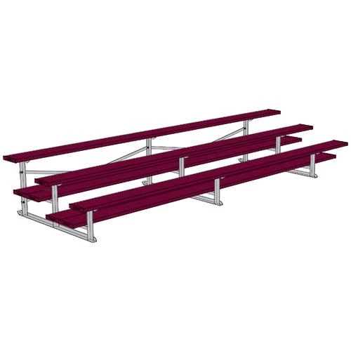 JayPro 3 Row 15' All Aluminum Preferred Bleacher 7 JayPro 3 Row 15' All Aluminum Preferred Bleacher