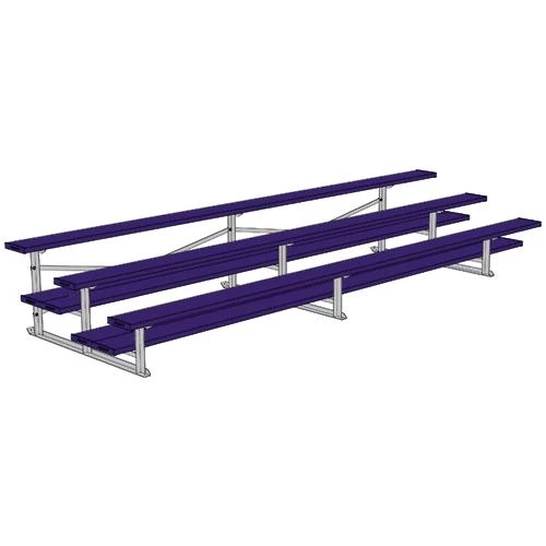 JayPro 3 Row 15' All Aluminum Preferred Bleacher 10 JayPro 3 Row 15' All Aluminum Preferred Bleacher