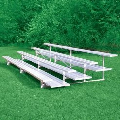 JayPro 4 Row 21' All Aluminum Preferred Bleacher Bleachers