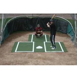 Athletic Connection Batting Mats BP Mat With Catchers Exetension