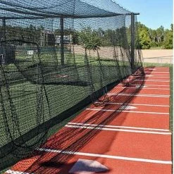 BCI Mastodon™ Commercial Batting Cage System #42 Bear Trap Net Batting Cages