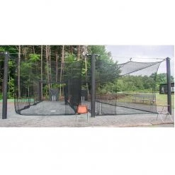 BCI Mastodon™ Commercial Batting Cage System #42 Bear Trap Net Batting Cages