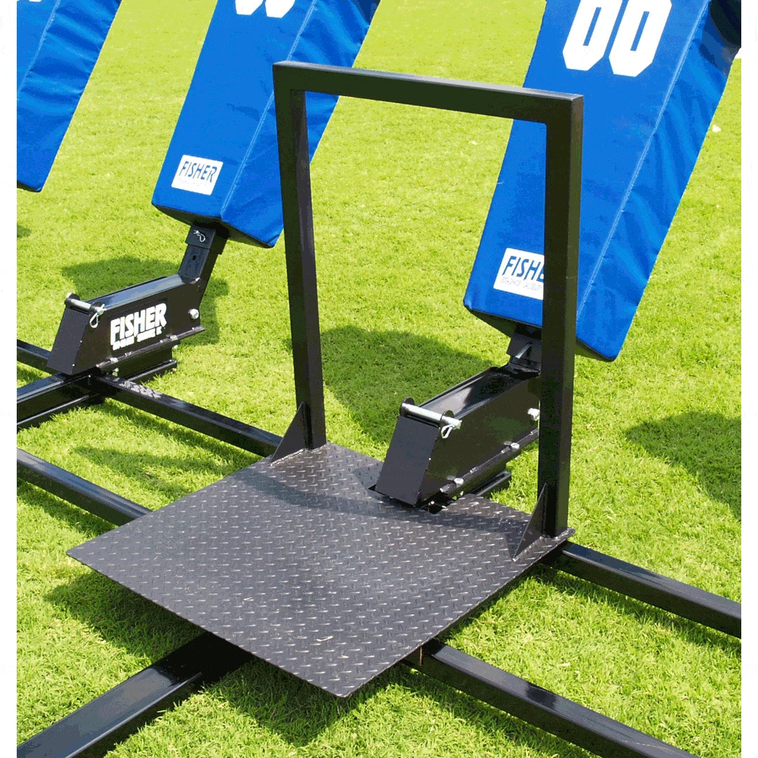 Fisher 4 Man Big Boomer Football Blocking Sled 2 Fisher 4 Man Big Boomer Football Blocking Sled