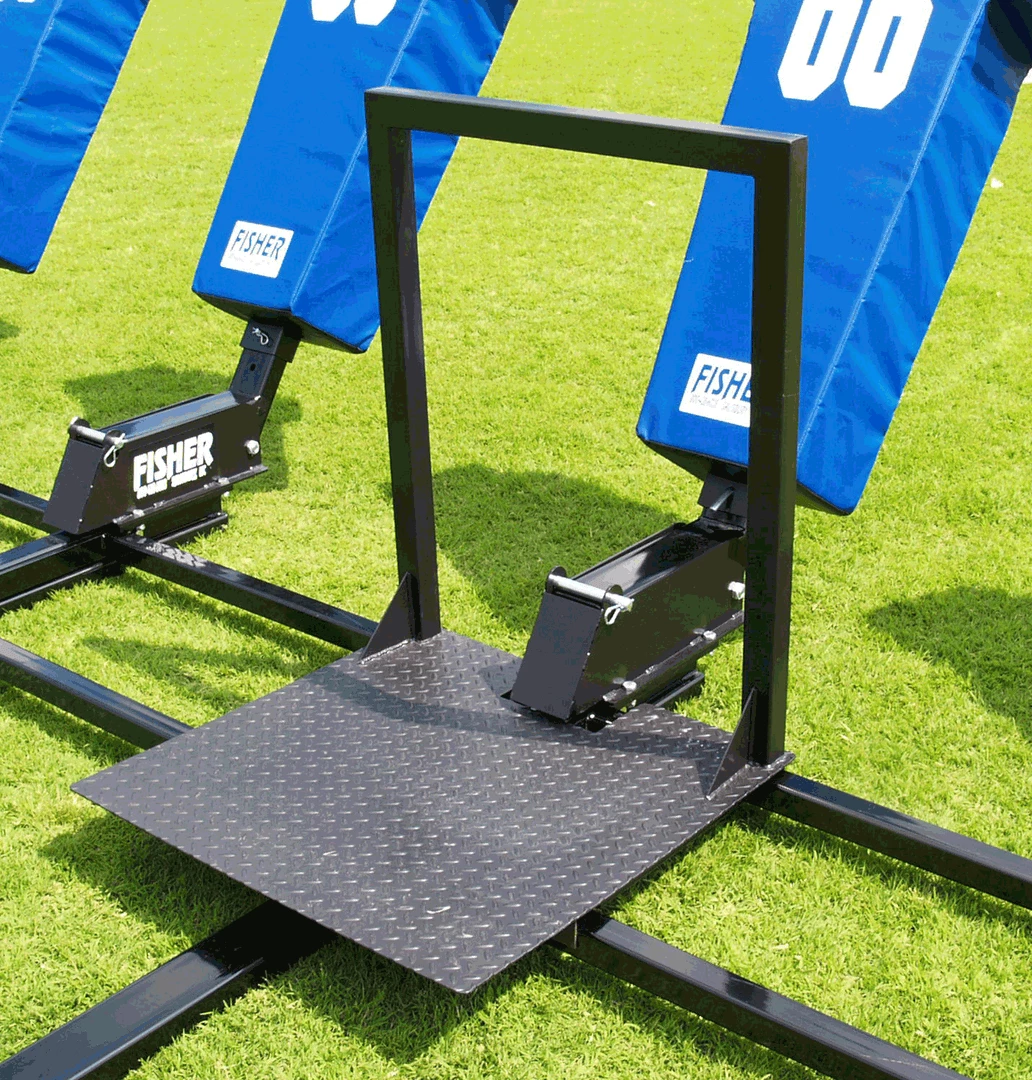 Fisher 3 Man Big Boomer Football Blocking Sled 2 Fisher 3 Man Big Boomer Football Blocking Sled
