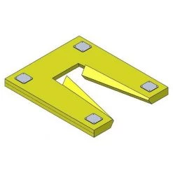 Gill Athletics Starting Pistol Accessories Gill Box Collar Spike Plate Kit