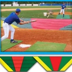 Athletic Connection Bunt Zone Infield Protector/Trainer Field Covers