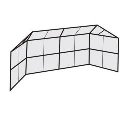 Pitch Pro Direct Starting Pistol Accessories Chain Link Backstop - 20' W/ Hood - No Wings