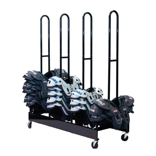 Champion Sports Four Stacks Shoulder Pad Rack Equipment Racks & Carts 1 Champion Sports Four Stacks Shoulder Pad Rack Equipment Racks & Carts