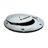 Bison Inc. Bison Chrome Plated Steel Swivel Floor Socket Cover Plate Only 2 Bison Inc. Bison Chrome Plated Steel Swivel Floor Socket Cover Plate Only