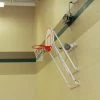 Indoor Basketball Hoops Gared Corner Mount Fold-Up Wall Mount Package With Steel Board, 9' - 12' Length 3 Indoor Basketball Hoops Gared Corner Mount Fold-Up Wall Mount Package With Steel Board, 9' - 12' Length