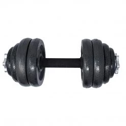 Aleko Cast Iron Adjustable Dumbbell Set For Home Gym - 66 Lbs (30 Kg) 9 Aleko Cast Iron Adjustable Dumbbell Set For Home Gym - 66 Lbs (30 Kg)