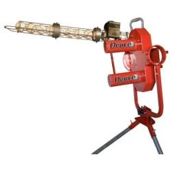 Heater Sports Deuce 75 MPH 2 Wheel Curveball Pitching Machine Baseball Pitching Machines