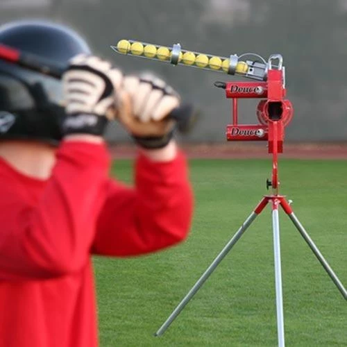 Heater Sports Deuce 75 MPH 2 Wheel Curveball Pitching Machine Baseball Pitching Machines 2 Heater Sports Deuce 75 MPH 2 Wheel Curveball Pitching Machine Baseball Pitching Machines