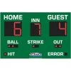 Athletic Connection Everbrite Baseball Scoreboard 5 X 8