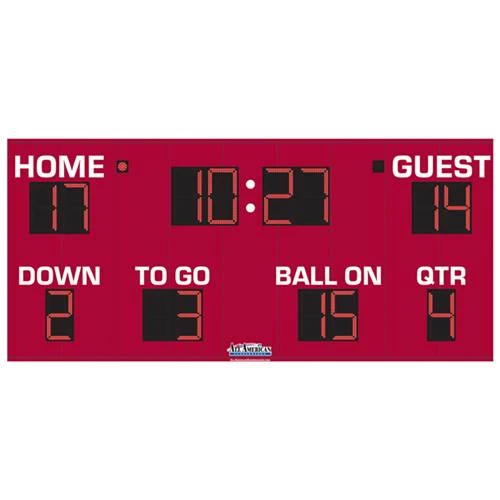 Athletic Connection Everbrite Football Scoreboard 8 X 18 1 Athletic Connection Everbrite Football Scoreboard 8 X 18