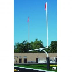 Gared High School 4-1/2" O.D. Football Goalpost, Surface Mount