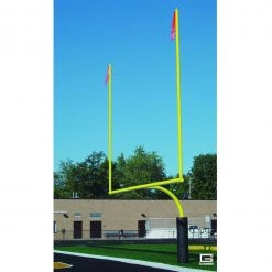 Gared High School 5-9/16" O.D. Football Goalpost, Surface Mount