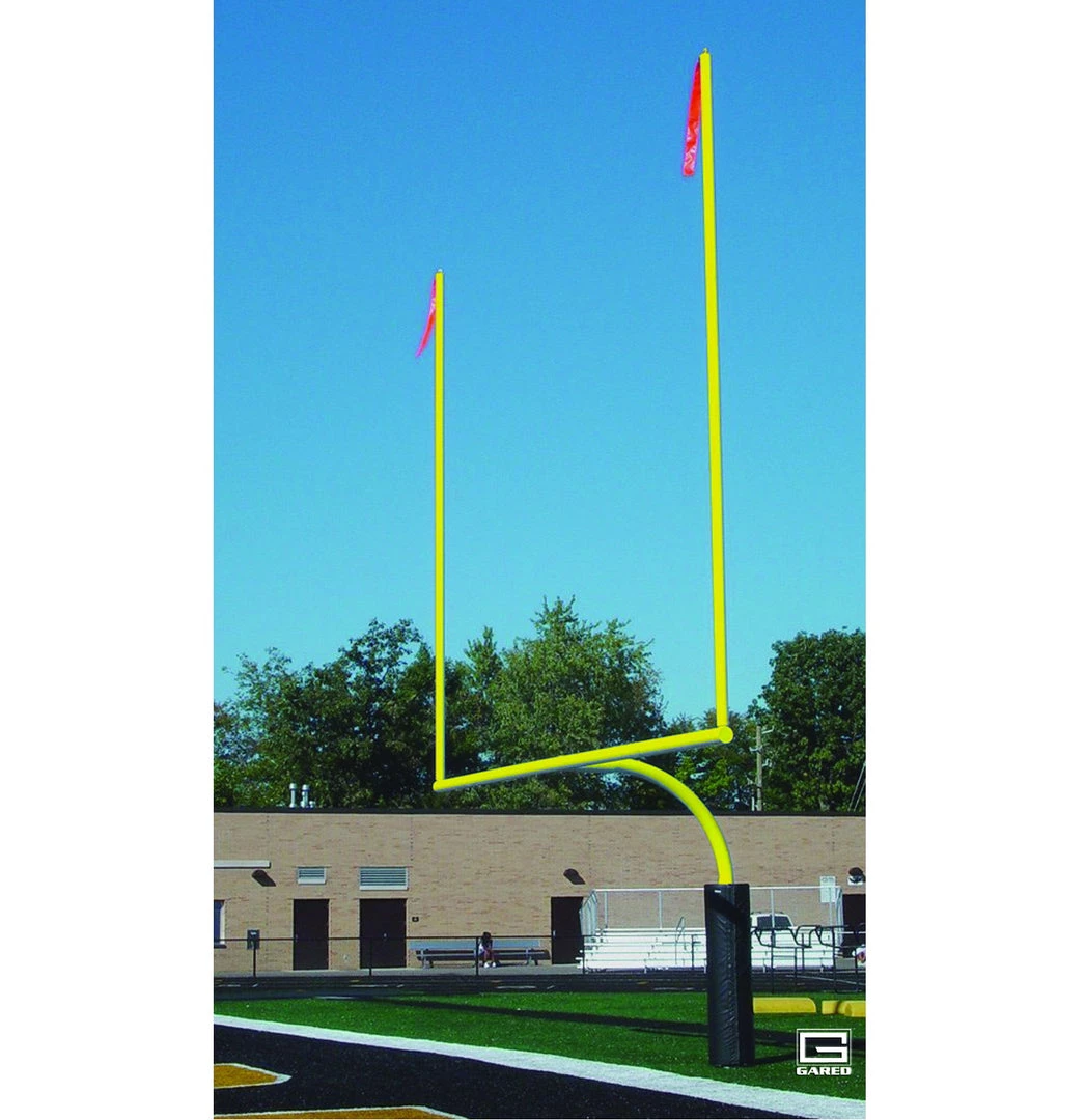 Gared High School 4-1/2" O.D. Football Goalpost, Permanent/Sleeve Mount 2 Gared High School 4-1/2" O.D. Football Goalpost, Permanent/Sleeve Mount