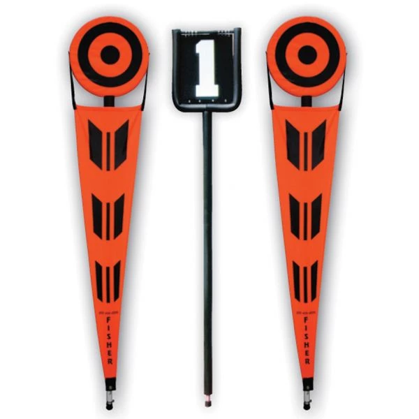 Fisher Flip Indicator/Chain Set Football Down Marker Package 1 1 Fisher Flip Indicator/Chain Set Football Down Marker Package 1