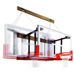 First Team FoldaMount46™ Folding Wall Mount Basketball Goal Residential Basketball Hoops