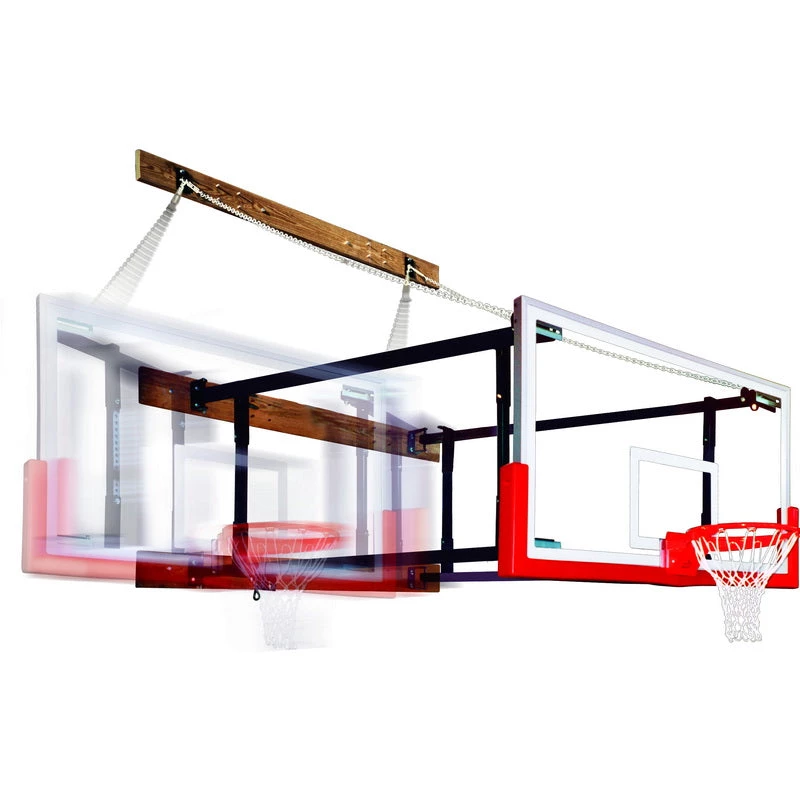 First Team FoldaMount82™ Folding Wall Mount Basketball Goal Residential Basketball Hoops 1 First Team FoldaMount82™ Folding Wall Mount Basketball Goal Residential Basketball Hoops