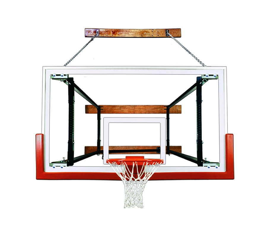 First Team FoldaMount82™ Folding Wall Mount Basketball Goal Residential Basketball Hoops 3 First Team FoldaMount82™ Folding Wall Mount Basketball Goal Residential Basketball Hoops