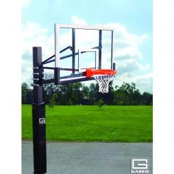 Institutional Basketball Hoops Gared Endurance® Acrylic Playground Basketball System With 5' Safe Play Area