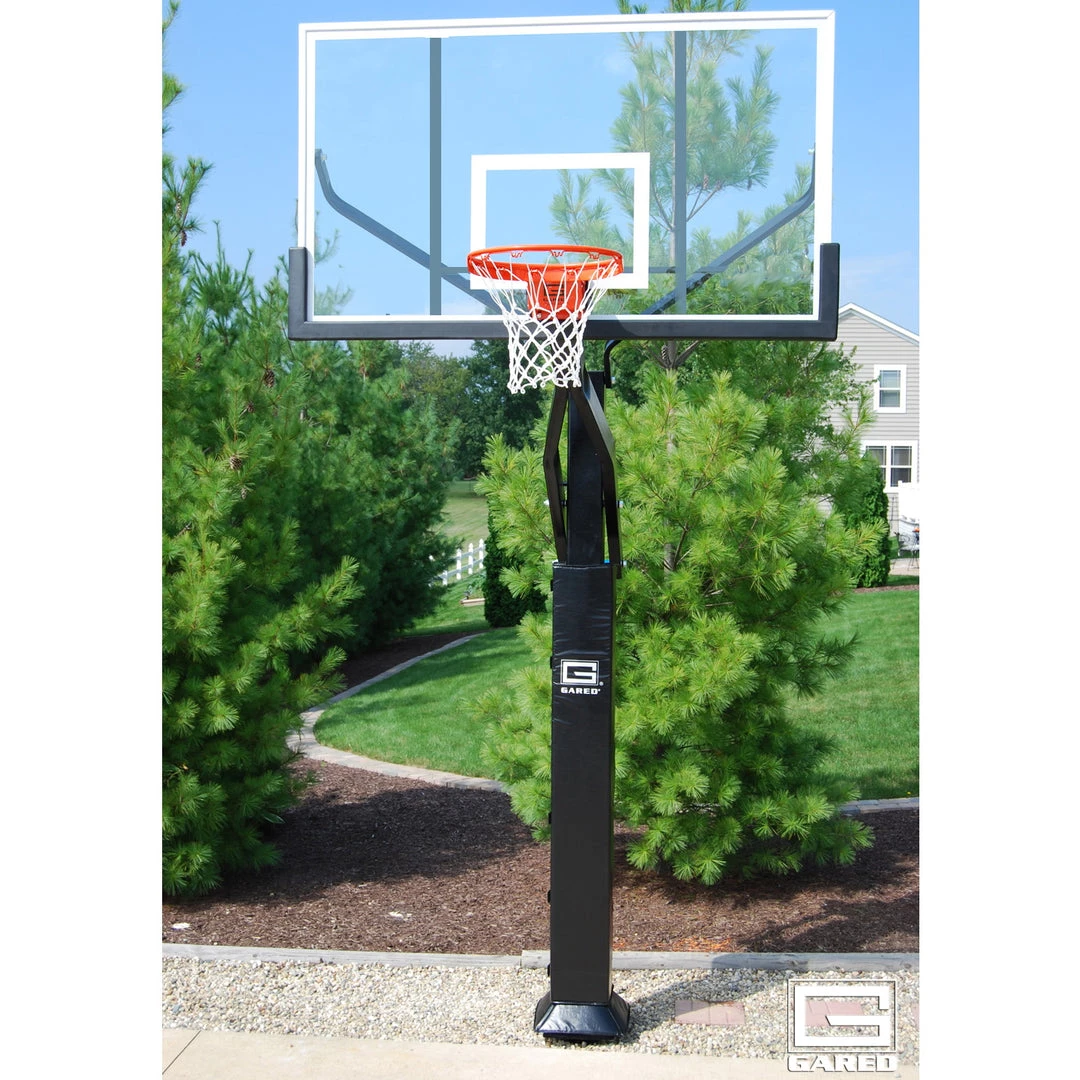 Residential Basketball Hoops Gared Pro Jam Adjustable Basketball Hoop 42" X 72" 1 Residential Basketball Hoops Gared Pro Jam Adjustable Basketball Hoop 42" X 72"