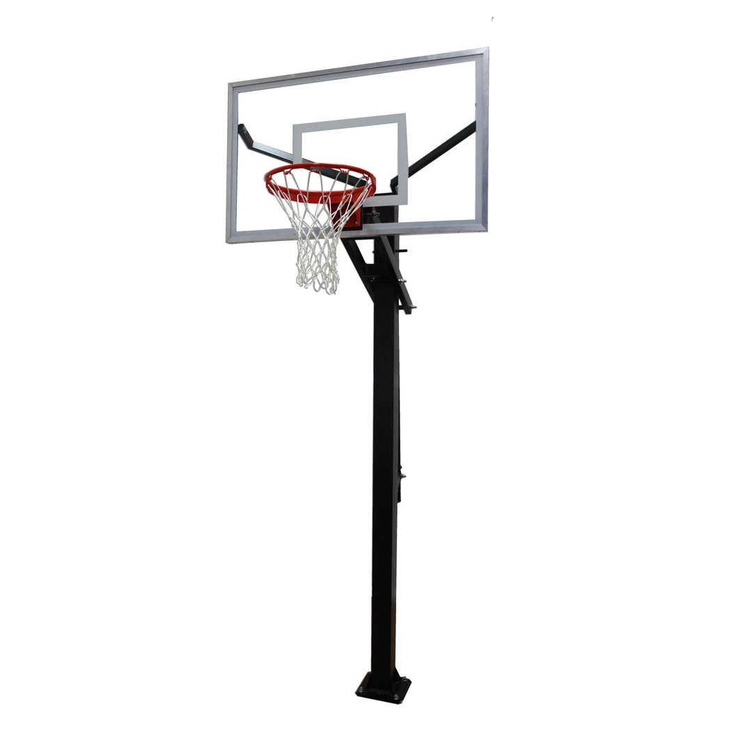 Gared Varsity Jam Adjustable Basketball Hoop With Glass Board Residential Basketball Hoops 1 Gared Varsity Jam Adjustable Basketball Hoop With Glass Board Residential Basketball Hoops