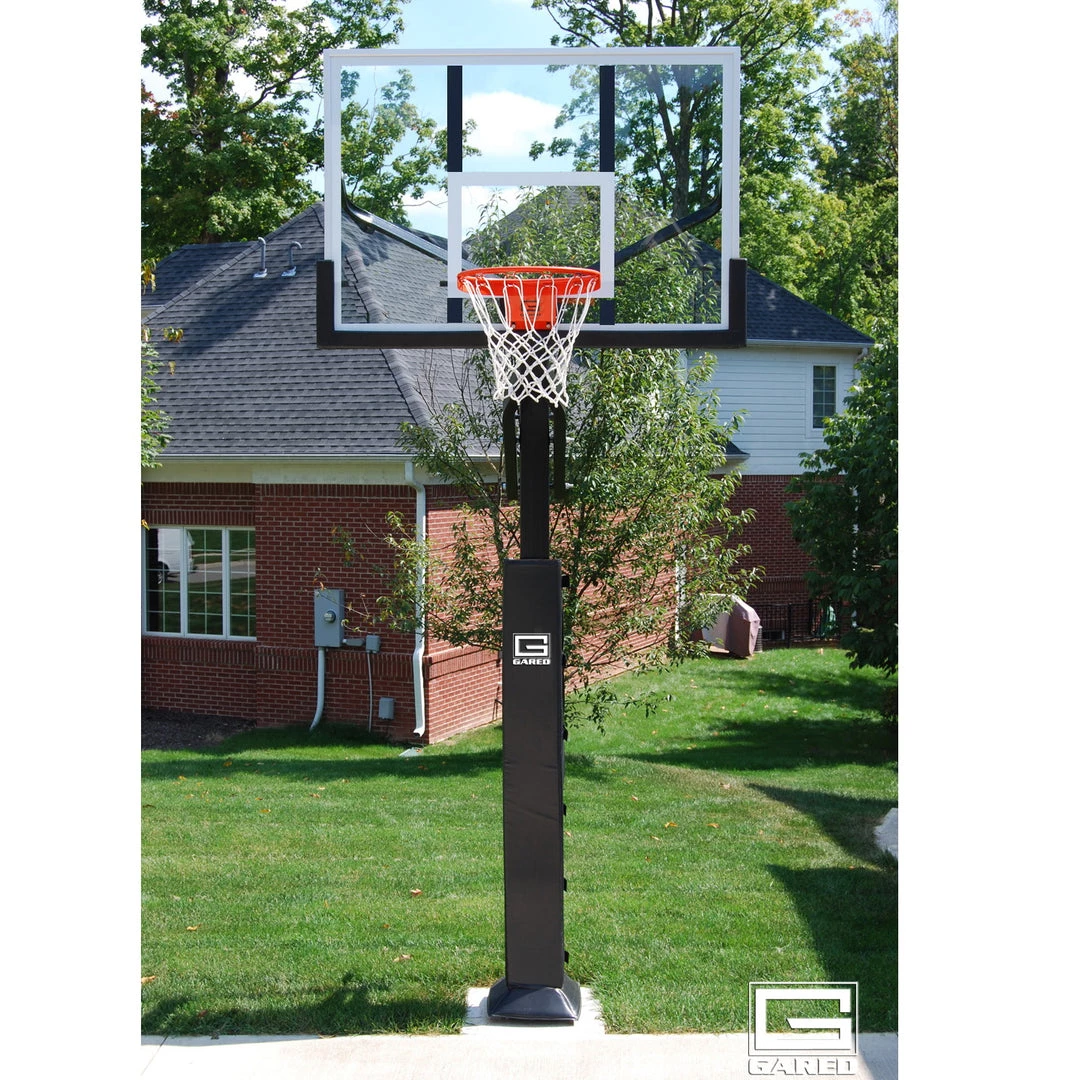 Residential Basketball Hoops Gared Collegiate Jam Adjustable Basketball Hoop With Acrylic Board 1 Residential Basketball Hoops Gared Collegiate Jam Adjustable Basketball Hoop With Acrylic Board