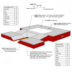 Gill Athletics Starting Pistol Accessories Gill S4 Pole Vault Pit Value Pack