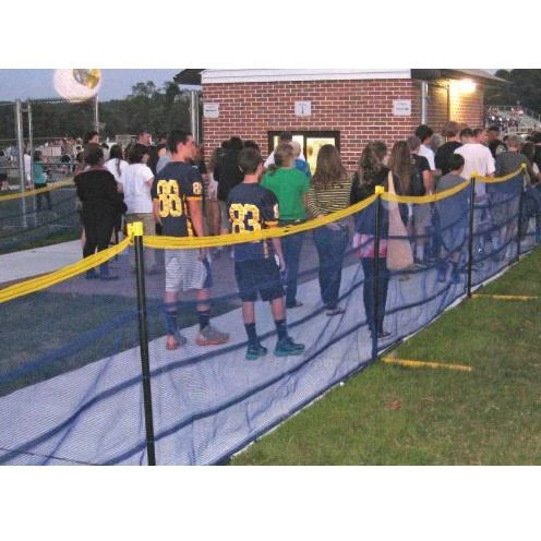 CoverSports Grand Slam™ 5' Above Ground Portable Temporary Fencing 2 CoverSports Grand Slam™ 5' Above Ground Portable Temporary Fencing