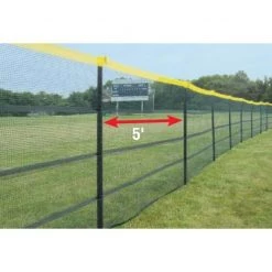 CoverSports Grand Slam™ 5' Portable In-Ground Fencing For Baseball & Softball