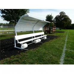 Bison Inc. Graphic Portable No-Tip Covered Bench Bleachers 5 Bison Inc. Graphic Portable No-Tip Covered Bench Bleachers