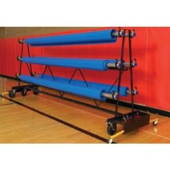 CoverSports Starting Pistol Accessories Gym Floor Cover Mobile Storage Rack By GymGuard®