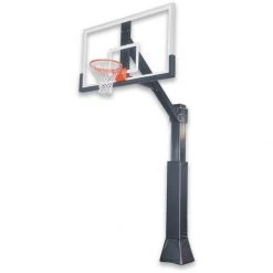 Ironclad HIL885-XXL Fixed Height Basketball Goal System Inground Basketball Hoops