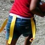 Hadar Athletic Flag Football Belt And Replacement Flags - Maroon