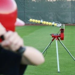 Heater Sports Baseball Pitching Machines Heater Real Baseball Pitching Machine With Auto Ballfeeder