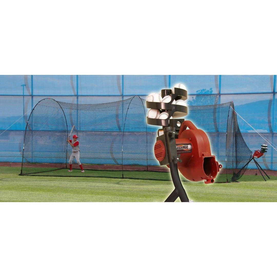 Starting Pistol Accessories Heater Sports BaseHit & PowerAlley 22' Batting Cage Kit 1 Starting Pistol Accessories Heater Sports BaseHit & PowerAlley 22' Batting Cage Kit