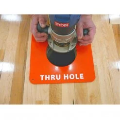 Bison Inc. Starting Pistol Accessories Bison Hinged Brass Floor Plate Installation Kit