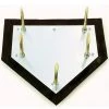 JayPro Starting Pistol Accessories Home Plate - Major League (5 Zinc-Plated Spikes)