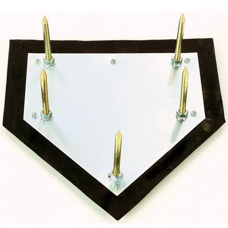 JayPro Starting Pistol Accessories Home Plate - Major League (5 Zinc-Plated Spikes) 1 JayPro Starting Pistol Accessories Home Plate - Major League (5 Zinc-Plated Spikes)