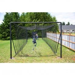 BCI Batting Cages Iron Horse Complete Batting Cage System #42 HDPE Net 36 BCI Batting Cages Iron Horse Complete Batting Cage System #42 HDPE Net
