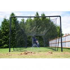 BCI Batting Cages Iron Horse Complete Batting Cage System #42 HDPE Net