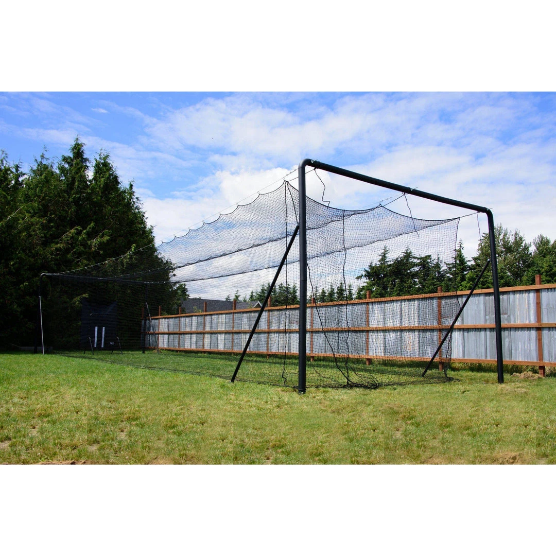 BCI Batting Cages Iron Horse Complete Batting Cage System #42 HDPE Net 1 BCI Batting Cages Iron Horse Complete Batting Cage System #42 HDPE Net
