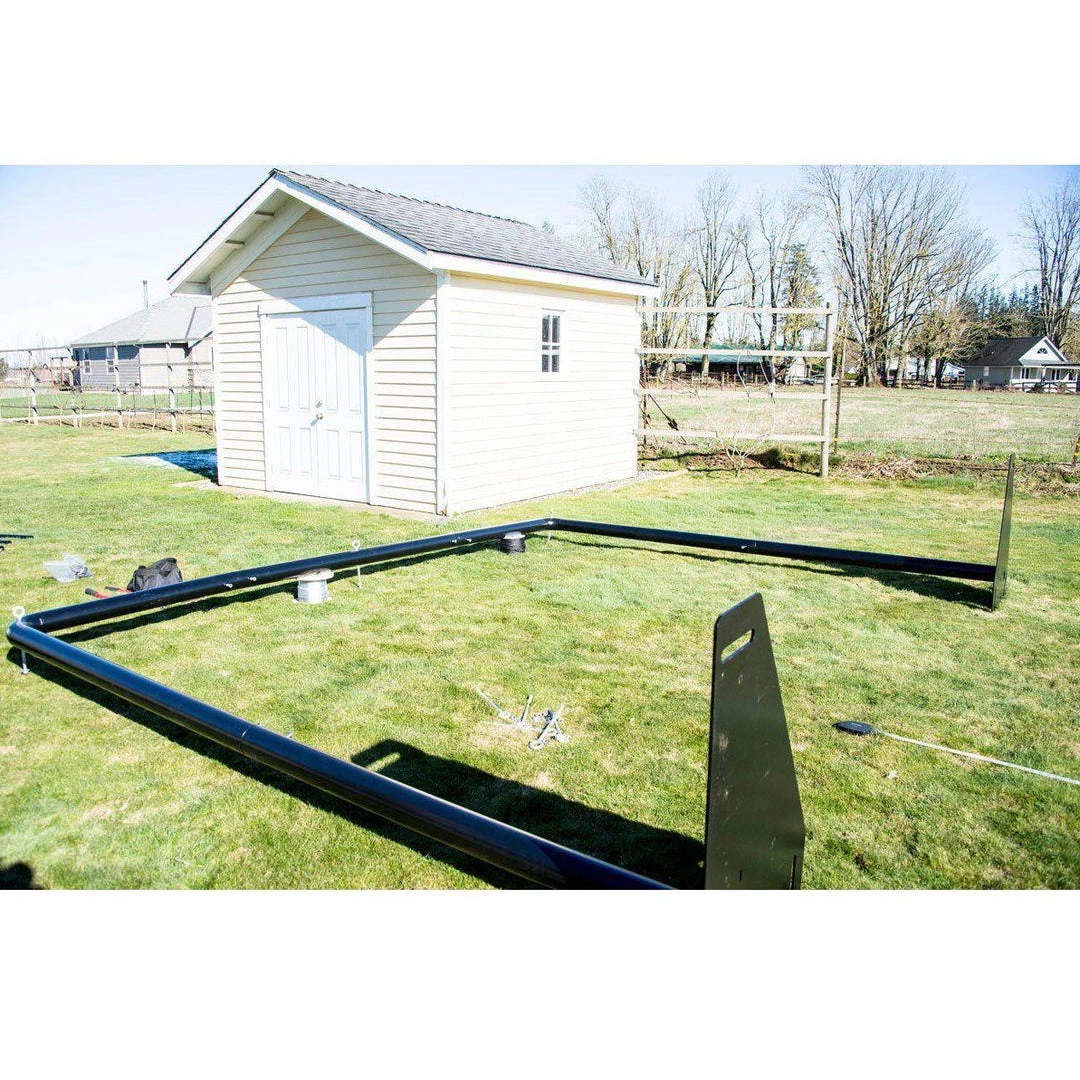 BCI Batting Cages Iron Horse Complete Batting Cage System #42 HDPE Net 6 BCI Batting Cages Iron Horse Complete Batting Cage System #42 HDPE Net