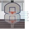 Jaypro Little Champ Easy Adjust Backboard Adapter Basketball Height Adjusters