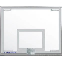 Tempered Glass Backboards Jaypro Unbreakable Rectangular Glass Backboard